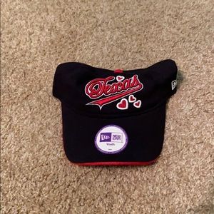Texas Rangers baseball youth girls cap